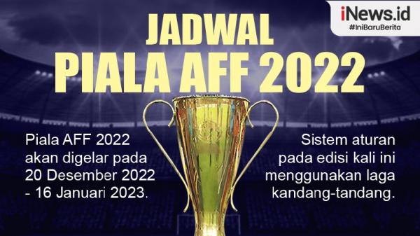 Infografis Jadwal Lengkap Piala AFF 2022, Timnas Indonesia Akan Menjamu ...