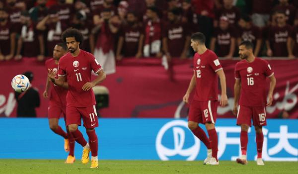 Timnas Qatar Timnas Qatar kalah 1-3 dari Senegal pada matchday kedua Grup A Piala Dunia 2022 di Stadion Al Thumama, Jumat (25/11/2022) malam WIB. (Foto: REUTERS/Amr Abdallah Dalsh)
