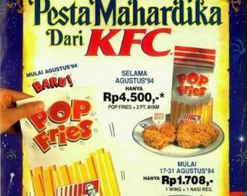 Harga makanan zaman dulu. Foto: IG Teman Nostalgia