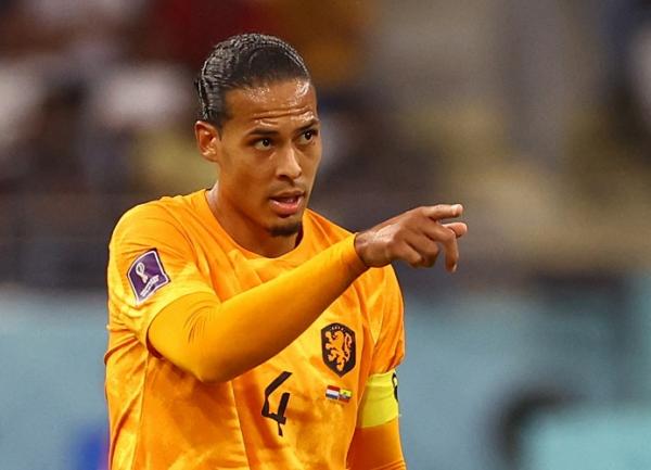Virgil van Dijk Bek timnas Belanda, Virgil van Dijk. (Foto: REUTERS)