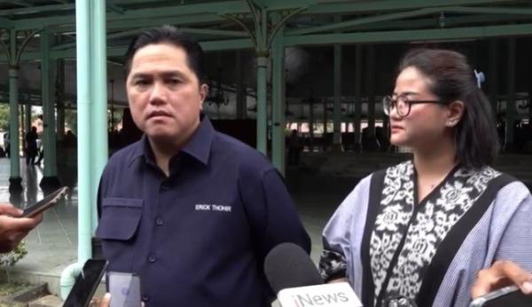 Erick Thohir Anggap Kaesang Keponakan Sendiri