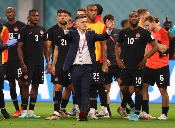 Kanada Kroasia menang 4-1 atas Kanada di matchday kedua Grup F Piala Dunia 2022. Hasil ini membuat Kanada tersingkir dari Piala Dunia 2022. (foto: REUTERS).