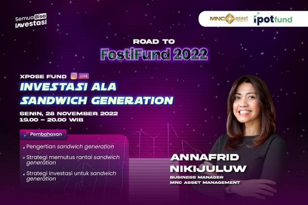 Investasi Ala Sandwich Generation, Simak IG Live MNC Asset X Indo Premier  Malam Ini