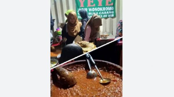 sego mak yeye Sego sambel mak yeye.