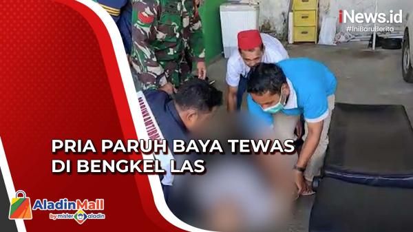 Pria Paruh Baya Tewas dalam Bengkel Las di Sukabumi dengan Mulut Mengeluarkan Darah