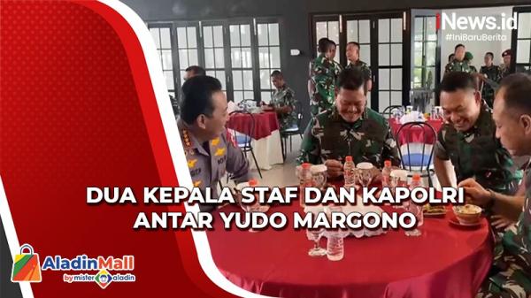 Berikan Senyuman Kepala Staf Dan Kapolri Antarkan Yudo Margono Jalani Fit And Proper Test