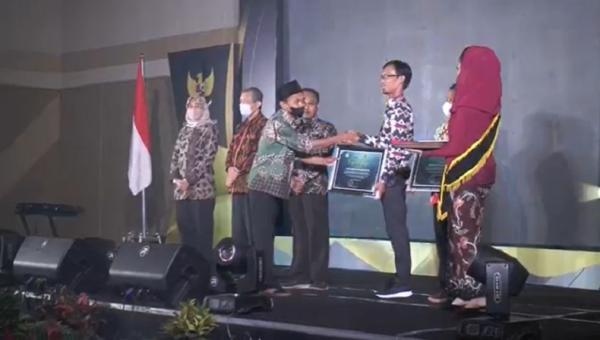 Malam Anugerah Keterbukaan Informasi Publik KI Award. (Foto: iNews.id/Yudha Prawira).