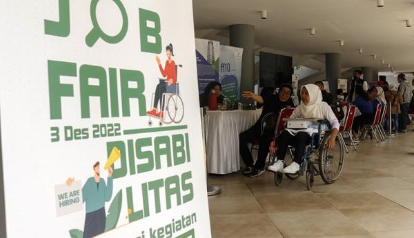 Pameran Bursa Kerja Mencari Penyandang Disabilitas Terampil