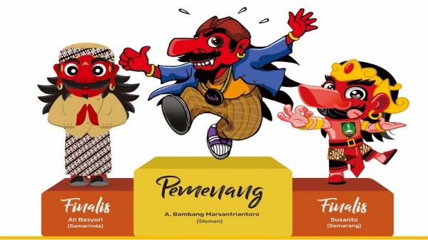 maskot rajamala solo Maskot Rajamala yang terpilih dalam lomba desain ulang logo yang digelar Pemkot Solo. Foto: Ist.
