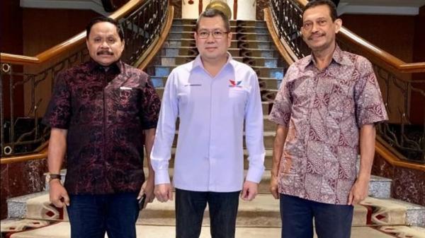 Partai Perindo sambut bergabungnya Paulus Kastanya dan Mohamad Tadi Salampessy (foto: Instagram Hary Tanoeosoedibjo)