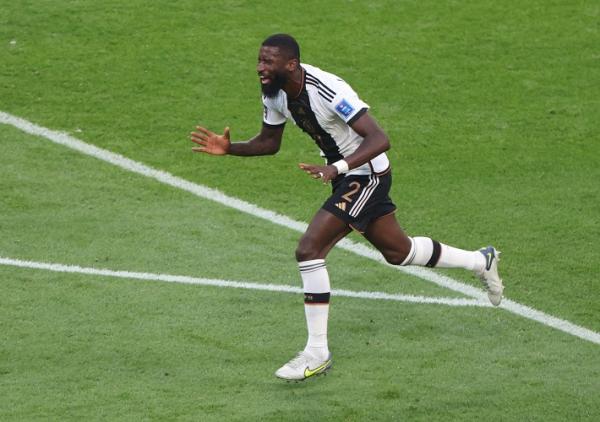 Bek Timnas Jerman, Antonio Rudiger. (Foto: REUTERS)