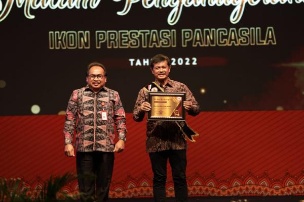 Malam penganugerahan Ikon Prestasi Pancasila, Sabtu (3/12/2022). (Foto: dok BPIP)