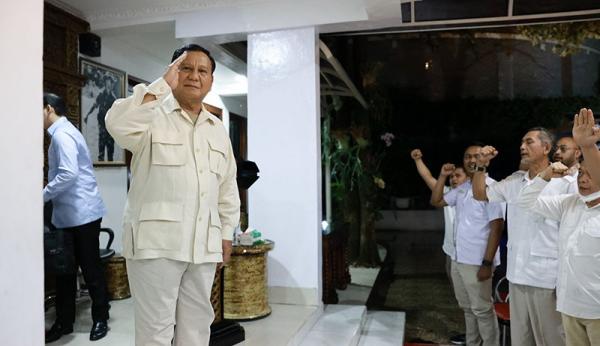 Survei LSJ: Elektabilitas Prabowo Kokoh di Posisi Teratas