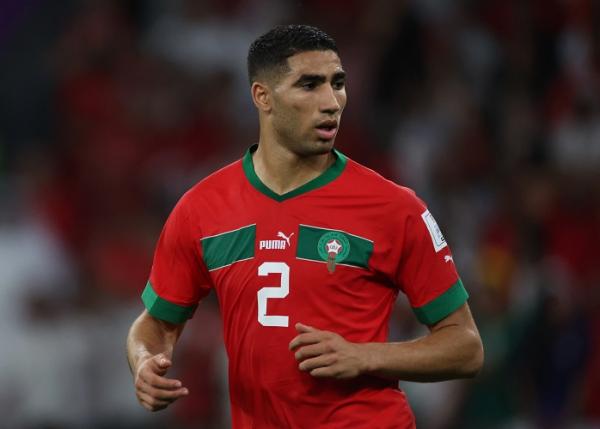 Bintang Maroko, Achraf Hakimi. (Foto: REUTERS)