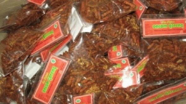 Oncom goreng khas Majalengka. (FOTO: ISTIMEWA)