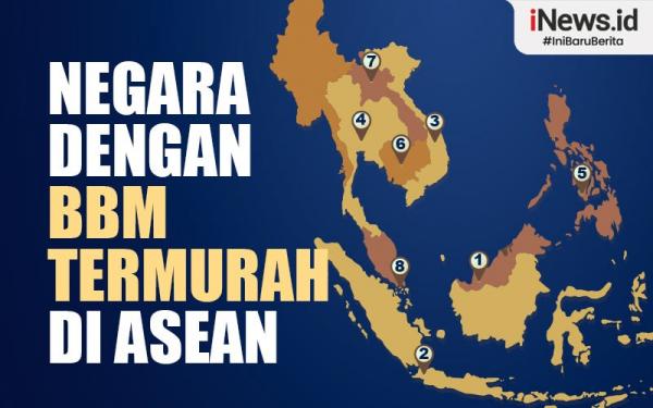 Infografis Harga BBM di beberapa negara ASEAN Infografis harga BBM di beberapa negara ASEAN