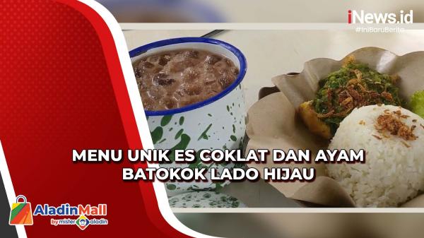 Kuliner Es Calon Sarjana dan Ayam Batokok Lado Hijau Khas Padang
