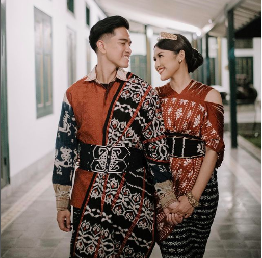 Foto prewedding Kaesang dan Erina. 
