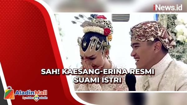 Ekspresi Lega Kaesang setelah Ijab Kabul, Ucapkan Syukur dan Tertawa