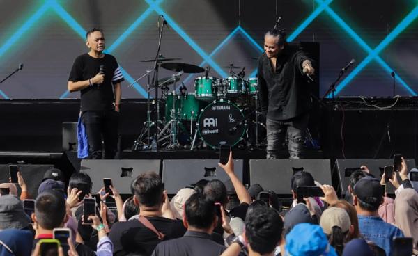 element wmm Penampilan grup Musik Element di WMM 2022. (Foto: MPI/Faisal Rahman)