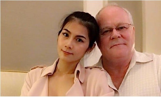 Nong Nat Artis Cantik Dinikahi Kakek Tajir 73 Tahun. (foto: istimewa)