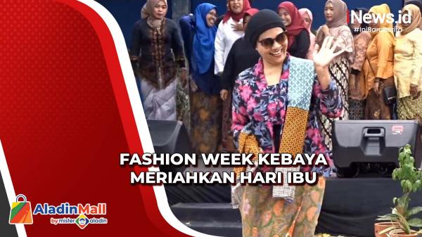 Fashion Week Kebaya Meriahkan Peringatan Hari Ibu di Bandung