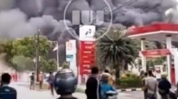 Pipa Limbah BBM SPBU di Grobogan Bocor, 2 Rumah Warga Ludes Terbakar