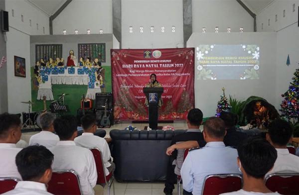 103 Warga Binaan Pemasyarakatan di DIY Dapat Remisi Khusus Natal, 1 Langsung Bebas