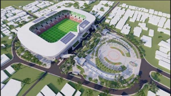 Penampakan Desain Stadion Teladan Medan 2 Penampakan Desain Stadion Teladan Medan yang Dibuat Sesuai Standar AFC (Foto: Istimewa)