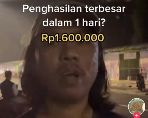 kopi starling Viral penghasilan tukang kopi Starling ratusan ribu hingga jutaan rupiah sehari. Foto: Tiktok Kementerian Keduitan