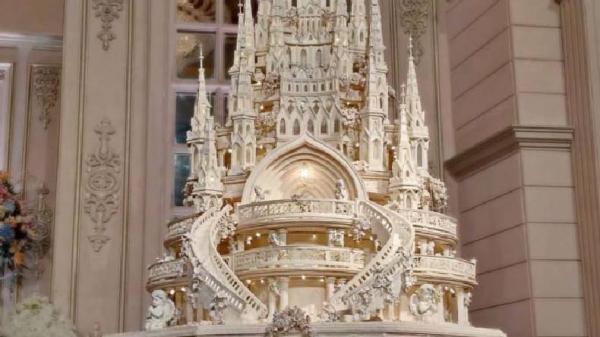 Kue Pernikahan Chelsea Olivia dan Glen Kue Pernikahan Chelsea Olivia dan Glen (Foto:IG Chelsea Olivia)