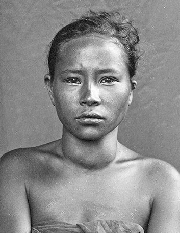 Penduduk Nias (Foto: Museum Pusaka Nias)