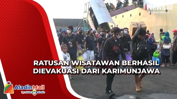 Terjebak Di Karimunjawa, Ratusan Wisatawan Berhasil Dievakuasi KM Kelimutu