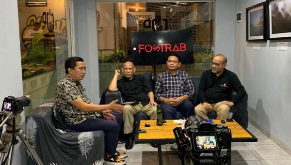 Diplomat Para diplomat dalam diskusi Forum Strategis Arah Bangsa (FOSTRAB) di Digra Coffee & Eatery, Jakarta Selatan. (Foto Fostrab).