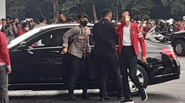 Presiden Jokowi Tonton Langsung Timnas Indonesia vs Thailand di Stadion GBK