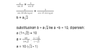 Contoh soal trigonometri 3
