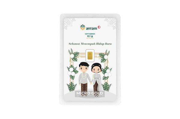 Logam Mulia Antam x Hartadinata Wedding Traditional 0.1 Gr.