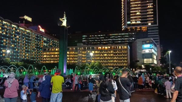 Perayaan Tahun Baru di Sudirman-Thamrin Tanpa Kembang Api, Pengunjung Mengaku Tak Masalah