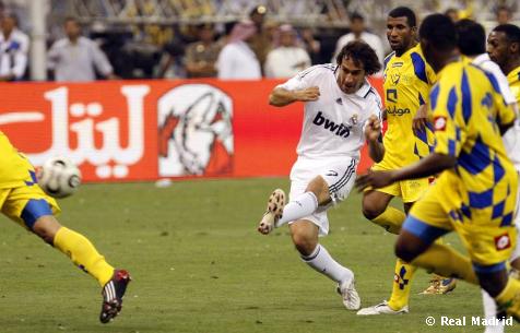 Real Madrid pernah dipermalukan Al-Nassr dengan skor 1-4 pada 2008. (Foto: Real Madrid)
