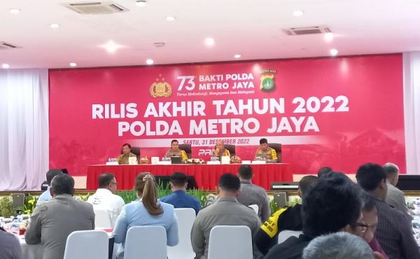 Polda Metro Jaya Ungkap 5 Jenis Kejahatan yang Paling Sering Terjadi di 2022, Ini Rinciannya