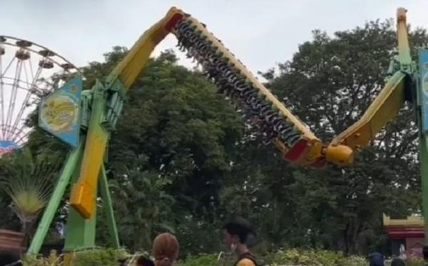 Viral Wahana Tornado Berhenti Mendadak, Begini Penjelasan Humas Ancol