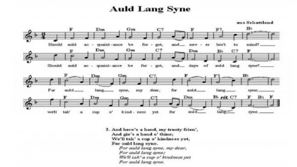 Kenapa Lagu Auld Lang Syne Sering Diputar Saat Malam Tahun Baru? Berikut Penjelasan dan Liriknya