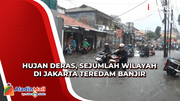 Sejumlah Wilayah Di Jakarta Teredam Banjir Akibat Intensitas Hujan ...