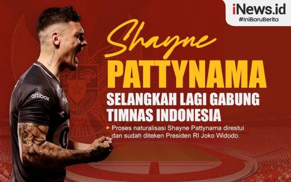 Infografis Shayne Pattynama Selangkah Lagi Gabung Timnas Indonesia