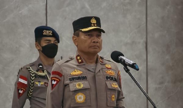 Kapolda Kalbar Irjen Suryanbodo Asmoro Kapolda Kalbar Irjen Pol Suryanbodo Asmoro. (Foto: Humas Polda Kalbar)
