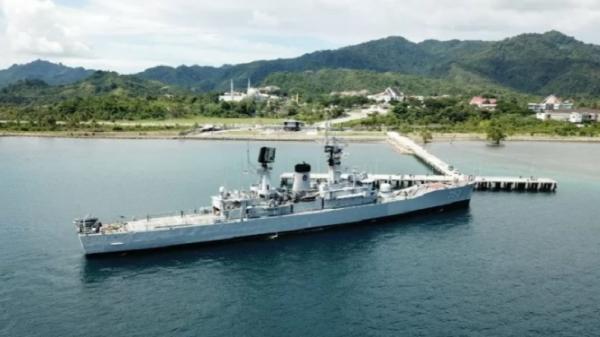 KRI Yos Sudarso Kapal Perang Republik Indonesia (KRI) Yos Sudarso. (Foto: Antara).