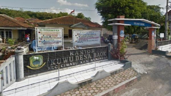 Kantor Desa Baok, Kecamatan Ciwaru, Kabupaten Kuningan, menjadi salah satu nama unik tempat yang ada di Jawa Barat. (Foto: Istimewa)