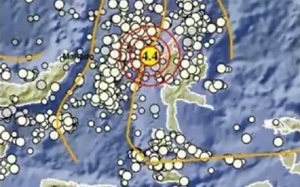Gempa Terkini M4,4 Guncang Halmahera Barat, Pusat Guncangan di Kedalaman 114 Km