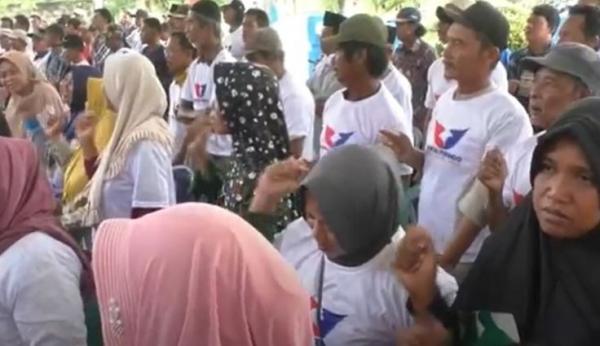 Kader dan simpatisan Partai Perindo Tulangbawang. (Foto: iNews)