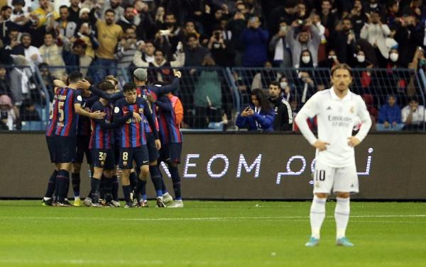 Hasil Final Piala Super Spanyol: Barcelona Juara Usai Hajar Real Madrid 3-1